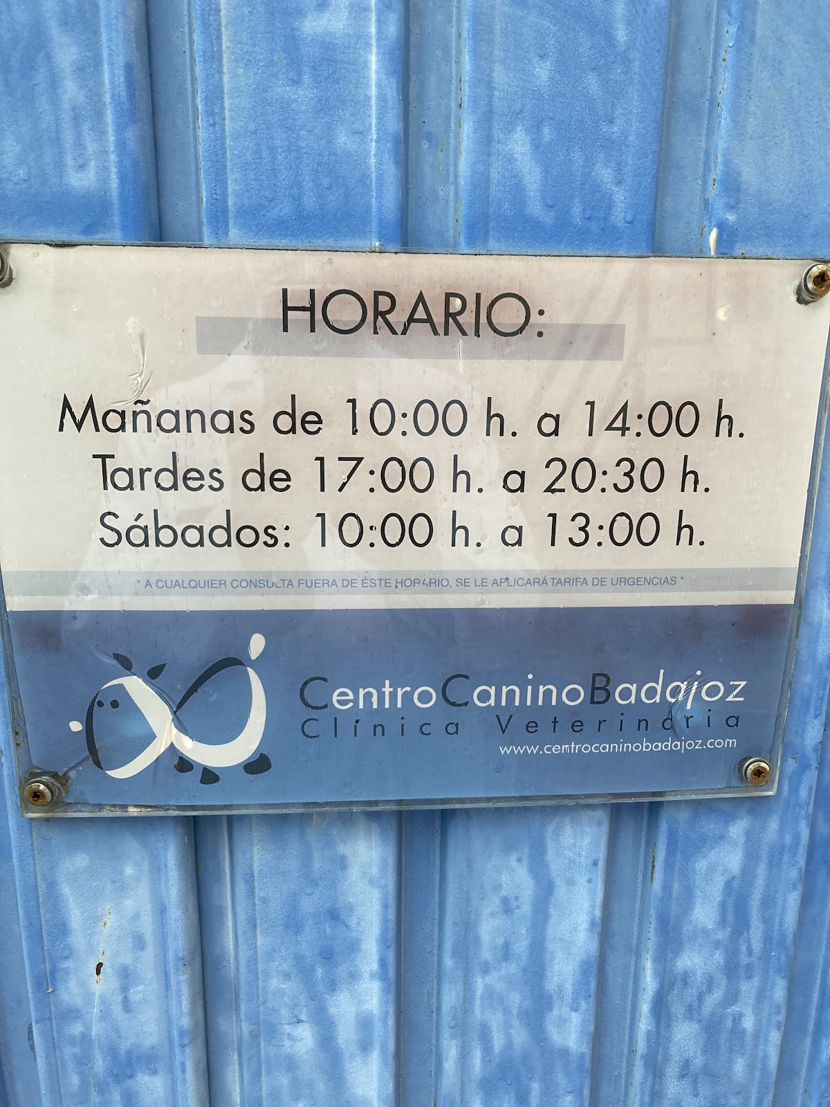 Clínica veterinaria Centro Canino Badajoz
