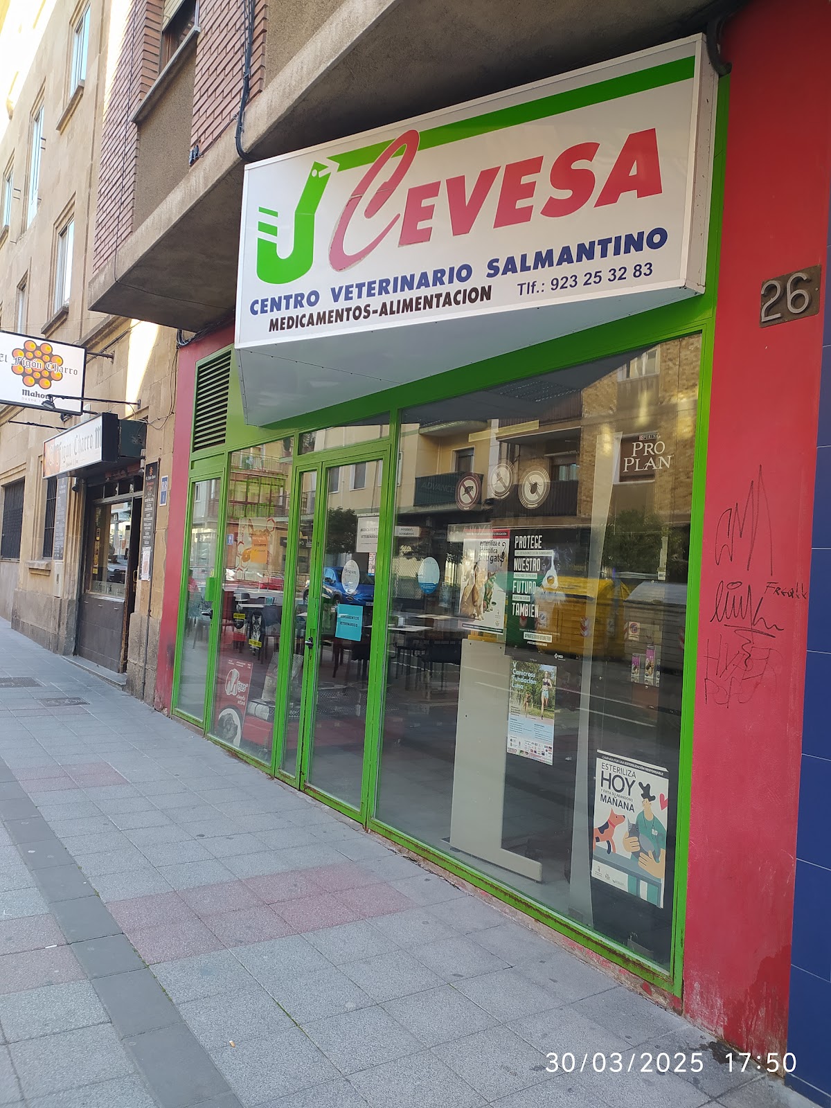Clínica veterinaria CEVESA. CENTRO VETERINARIO SALMANTINO