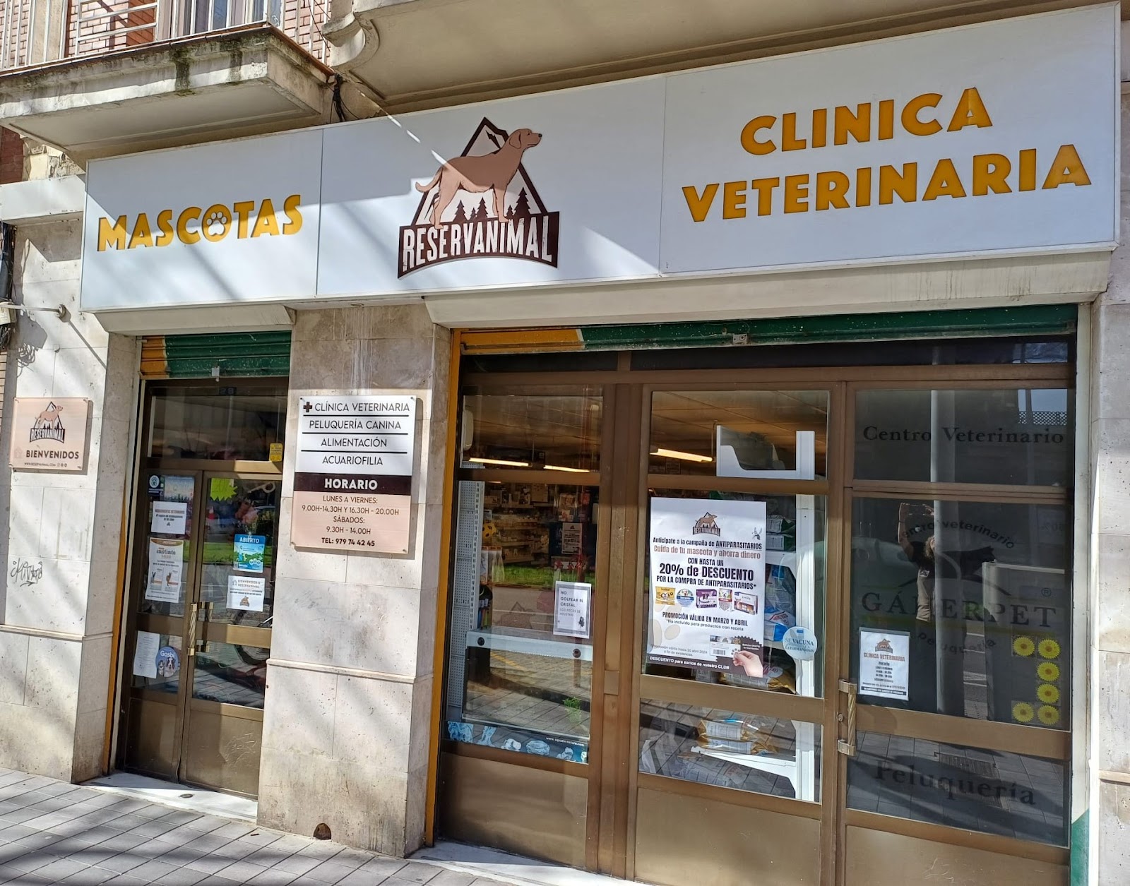 Clínica veterinaria ReservAnimal - Gaherproga | Alimentación y accesorios, clínica veterinaria y peluquería para mascotas