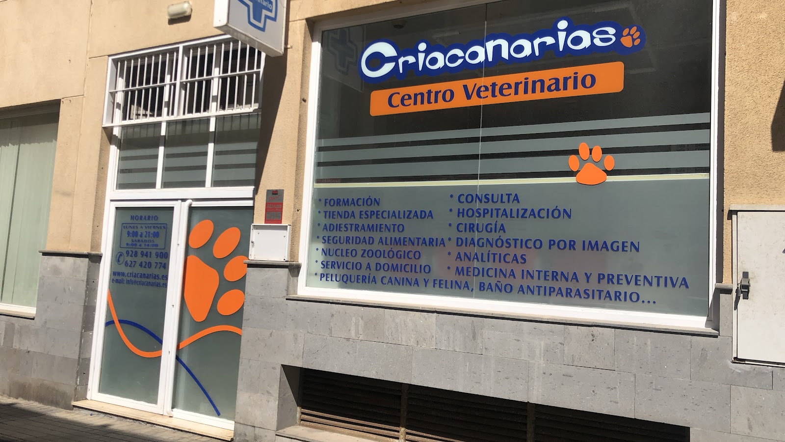 Clínica veterinaria Centro Veterinario Criacanarias